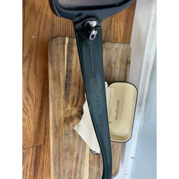 LOUIS VUITTON Sunglasses Obsession GM Z0071E Green Sunglasses USED